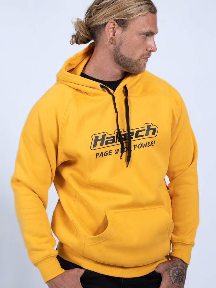 HT-301910YXS Haltech Classic Hoodie - Yellow XS Size: XS