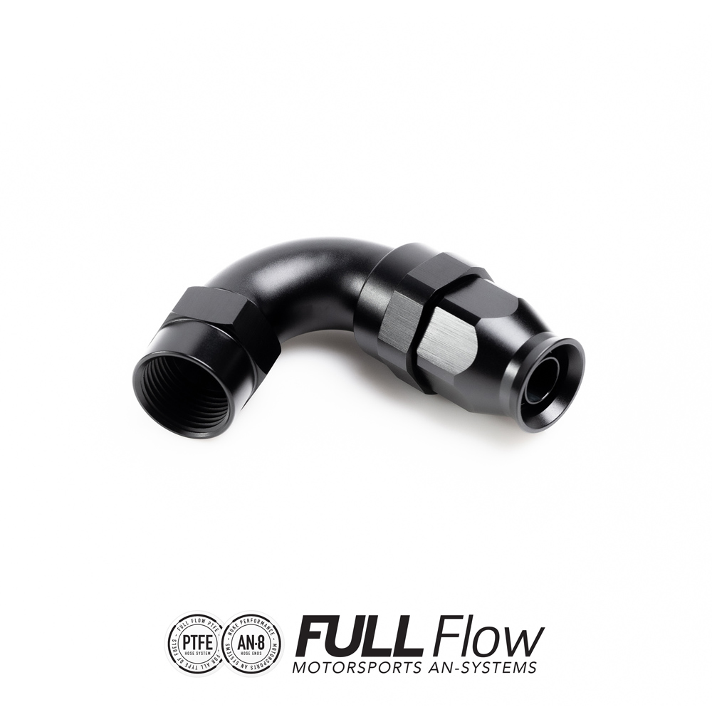 Full Flow PTFE Hose End Fitting 120 Degree AN-8 6 810 12 108 01