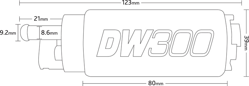 Deatschwerks DW300 in-tank fuel pump kit 2 Deatschwerks DW300 in-tank fuel pump kit - Image 2