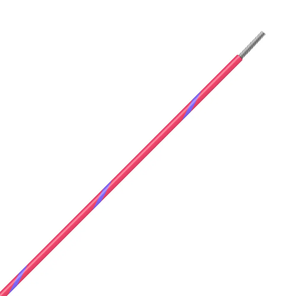 M22759/32-20-27 RED/VIOLET BTF STRIPE 5 M2275932 22 27
