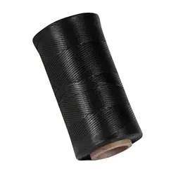 BLACK LACING CORD 1500 FT ROLL 3 black lace cord